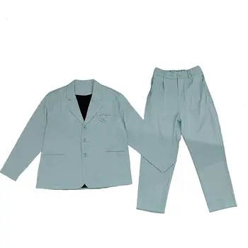 2020 （jakna+hlače）Moške Priložnostne Dva kosa Zahodno-slog Obleke, 3-barve Določa Trenirko Priložnostne Obleko Jopiči Plus Velikost M-2XL