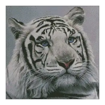 Tiger Glavo Diamond Slikarstvo Živalski Krog Polni Sveder Dnevna Soba Nouveaute DIY Mozaik Vezenje 5D Navzkrižno Šiv Doma Dekor Darila