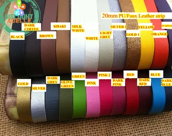 24 barv 20 mm, Umetno Usnje kabel/čipke/strip/string antilop kabel PU 2 cm DIY Ogrlica, Zapestnica thongJewellery brezplačna dostava 5m