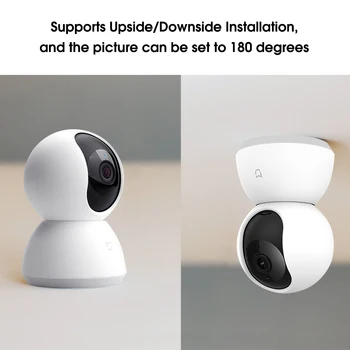 Xiaomi Mijia Kamera Smart IP Kamera Brezžična WiFi 360 Kamere Pan-nagib Nočno gledanje Video Kamero 1080P AI Izboljšano Zaznavanje Gibanja