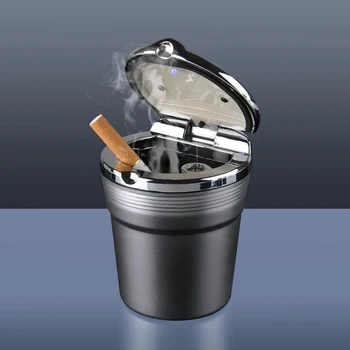 Avto Led Luči Ustvarjalne Osebnosti pepelnik cigaret dustbin za Nissan qashqai 2013 2019 avto dodatki notranjost pepelnik