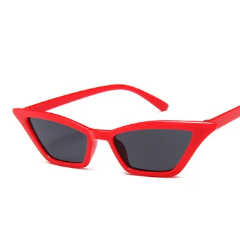 Modna sončna Očala za Ženske Mačje Oko Majhen Okvir sončna Očala Osebnost Morskih Leče Očala Luksuzni Trending Izdelki