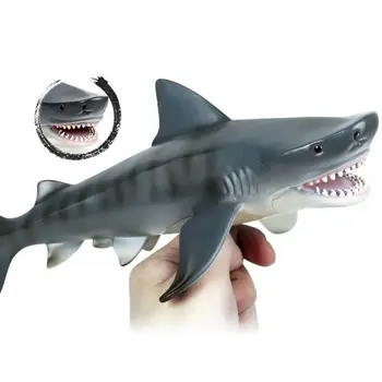 Realno Velikega Morskega Psa Igrače Plastične Ocean Živali, Morskega Psa Figur Kognitivne Igrače