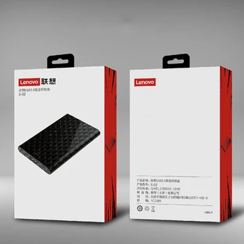Lenovo S-02 2.5-palčni HDD Primeru, USB 3.0, da SATA 3.0 Trdi Disk Polje 5Gbps Hitro SSD Adapter za windows, mac