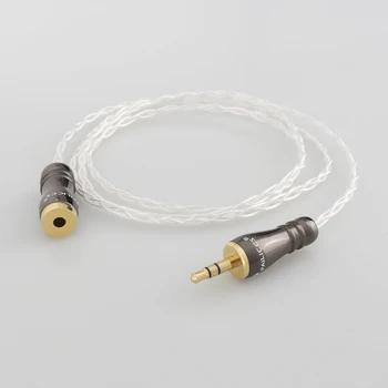 Audio Stereo Slušalke Kabel Podaljšek 3,5 mm Moški na 3,5 mm Ženski kabel 1M 3.3 ft