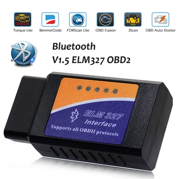 Bluetooth V1.5 OBD2 ELM327 Skener Za Peugeot Citroen, Renault Skoda Cadillac Motorja Bralec Scan Diagnostična Orodja PIC18F25K80