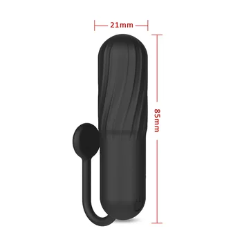 Silikonski Bullet Vibrator 10 Frekvenca Vibracijsko Jajce Nevidno G spot Vibratorji Klitorisa Vaginalne Stimulator Spolnih Igrač Za Ženske