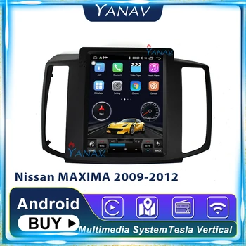2 din Android avto auto radio Tesla slog za Nissan MAXIMA 2009-2012 stereo radio multimedijski predvajalnik, GPS navigacijski DVD predvajalnik
