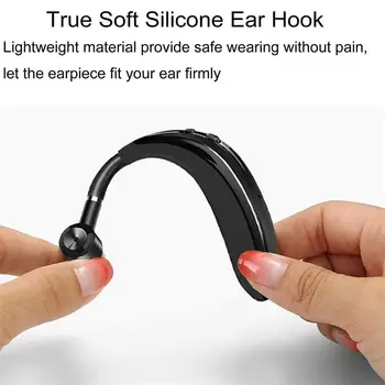 Bluetooth 5.0 Brezžične Slušalke za Prostoročno uporabo Poslovnih Slušalke CVC6.0 Zmanjšanje Hrupa 3D Stereo Slušalke Ear Kavelj
