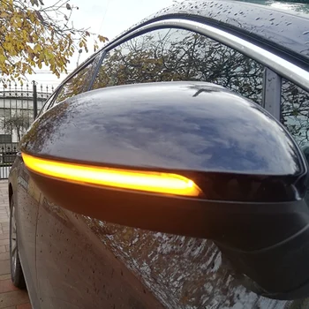 Za VW Passat B8 Varianta Arteon Dynamic LED Vključite Opozorilne Luči Strani Ogledalo Kazalnik Zaporedno Blinker za Volkswagen 2016