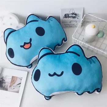 Anime Polnjene blazino Bugcat Capoo Cosplay Modra Mačka Srčkan plišastih Igrač Doma dekoracijo blazine