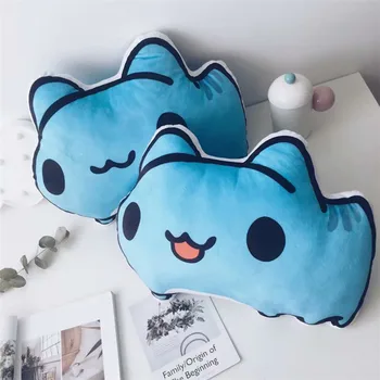 Anime Polnjene blazino Bugcat Capoo Cosplay Modra Mačka Srčkan plišastih Igrač Doma dekoracijo blazine