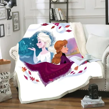 Disney Zamrznjene Princesa Olaf Odejo Plišastih Odejo, Vrgel na Kavč Postelja Kritje Eno Dvojna Posteljnina Baby Fantje, Dekleta, Otroci Darilo