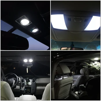 Za Hyundai Elantra 2019 2020 11PCs Bela SMD Led Canbus Notranjost Paket Luči Kompleti Zemljevid Dome Trunk Nečimrnosti Ogledalo Licenco Svetlobe