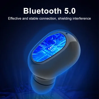 L21 Bluetooth Slušalke Res Brezžične Slušalke 5.0 TWS v Uho Čepkov IPX5 Nepremočljiva Mini 9D Stereo Zvok Športne Slušalke