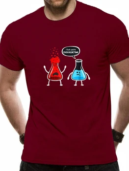 Mislim, da ste pretirani, smešno 2021 t-shirt , kemičnih nerd