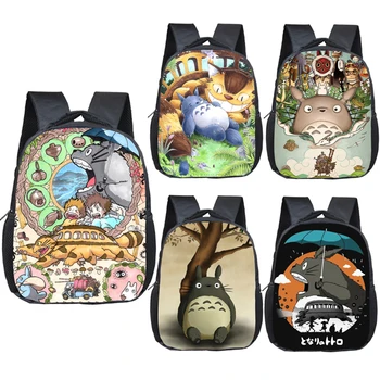 Anime Totoro nahrbtnik otrok, šolske torbe fantje dekleta risanka v vrtcu nahrbtnik otroci malčka vrečke bookbag darilo