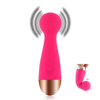 Mini Clitorial Stimulator Bullet Vibrator Erotično Sex Igrače za Ženske Pari 9 Hitrosti Silikona, G-spot Massager za ponovno Polnjenje
