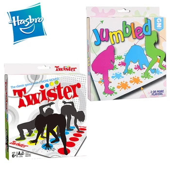 Hasbro Twisters Klasične Družabne Igre, Smešne Družine Stranka Igra Notranja Zunanja Interaktivne Skupine Igrača Za Otroke, Odrasle Božič
