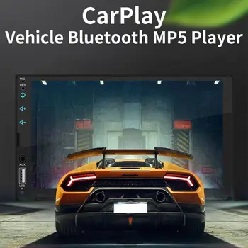 7 Palčni Apple Carplay Avto Bluetooth MP5 Predvajalnik, Zaslon na Dotik, Avto FM Radio Stereo AUX RCA Audio Fit Android / IOS, Slike, Povezave