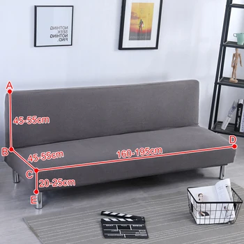 Tiskani Elastična Stretch Kavč Pokriva Debel Slipcover Primeru Za Armless Kavč Stanja Kavču Kritje Elastična Futon Zložljivi Pokrov