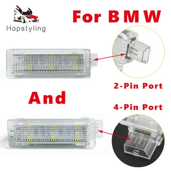 2x LED Vrata z Dovoljenjem Notranje zadeve Footwell Svetlobe Prtljage Trunk Škatle za Rokavice luči Za BMW X1 (E84 X3 E83 F25 X4 F26 X5 E70 F15 X6 E71 E72