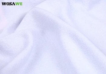 WOSAWE Moških Zimskih Jeseni Runo Kolesarski Dres Komplet Dolg Rokav Polno Zadrgo 3D Gel Blazinico Bib Hlače Obleko Maillot Ciclismo