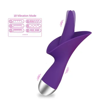 Abdo Inovativnih Jezika Lizanje Klitoris Stimulator za ponovno Polnjenje 10-hitrost Vibracij Massager Ženska Igrača Dildo Izdelke, povezane s spolnostjo