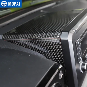 MOPAI Notranja Oprema za Suzuki Jimny JB74 Ogljikovih Vlaken Avto CD Zaslona na Zgornji Strani Dekor Trim Kritje za Suzuki Jimny 2019+