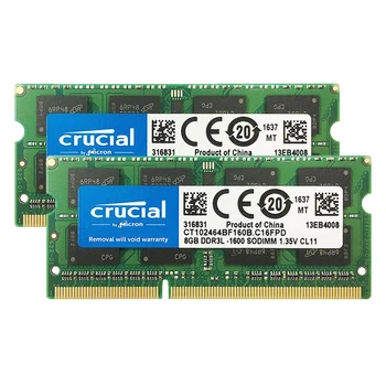 DDR3L RAM 2GB 4GB 8GB 1866MHz 1600MHz 1333 1066MHZ SODIMM RAM za Prenosnik Pomnilnik 204 Zatiči 1.35 V Memoria DDR3 RAM Pomnilniške Module