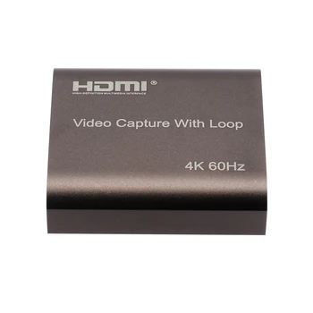 H1111Z 4K 60Hz HDMI Video Capture Card TV Zanke 1080P Igra Snemanje Plošče v Živo Pretakanje Box USB 2.0 3.0 Grabežljivac za PS4 Fotoaparat