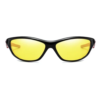 Nočno Vizijo Očala Za Smerniki Polarizirana Vožnje Ženske sončna Očala Rumena Leča UV400 Zaščito Noč Moških Očala očala