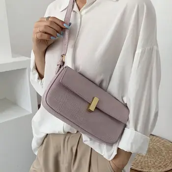 Krokodil vzorec Pazduho vrečko 2020 Moda New Visoke kakovosti PU Usnja Ženske Oblikovalec Torbici Potovanja Ramenski Messenger Bag
