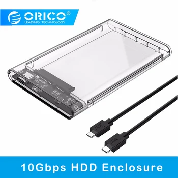 ORICO 2139C3-G2-CR HDD Primeru 10Gbps Max SATA USB3.1 Napajalnik Ohišje Ohišje SATA da USB3.1 Gen2 Tip-C Zunanje Ohišje za PC