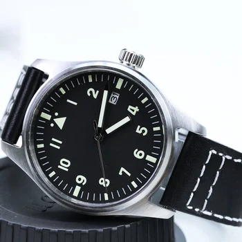 STEELDIVE Moških Pilotni Watch 200m Samodejni Watch luksuzni Jekla 316L Potapljač Watch Vodotesen Svetlobni Mehanske ure