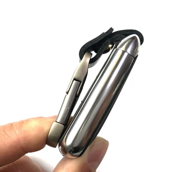 Pravega Usnja Tipko Smart Denarnice DIY Avto Keychain EOS Žep Ključa Imetnika Tipke Organizator Kakovost blagovne Znamke