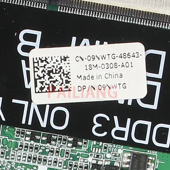 PAILIANG Prenosni računalnik z matično ploščo za DELL N7110 PC Mainboard 09NWTG DAV03AMB8E1 polno tesed DDR3