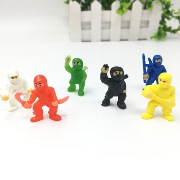 35pcs Ninja Figur Plastične Igrače nestrupeno Mini Pisane Kapsula Notranja Oprema Prikaz Obrti Okraski Darilo