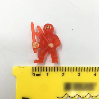 35pcs Ninja Figur Plastične Igrače nestrupeno Mini Pisane Kapsula Notranja Oprema Prikaz Obrti Okraski Darilo