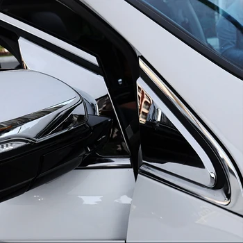 ABS Plastike Za Ford Edge 2016 2017 Avtomobilov Avto styling spredaj vrata, okna Zunaj-steber Plošča Pokrov Trim