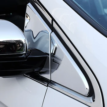ABS Plastike Za Ford Edge 2016 2017 Avtomobilov Avto styling spredaj vrata, okna Zunaj-steber Plošča Pokrov Trim