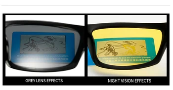 WarBLade Nočno Vizijo Očala Vožnje Polarizirana sončna Očala Moški Ženske blagovne Znamke Oblikovalec Očala Očala HD Pilotni sončna Očala 1825