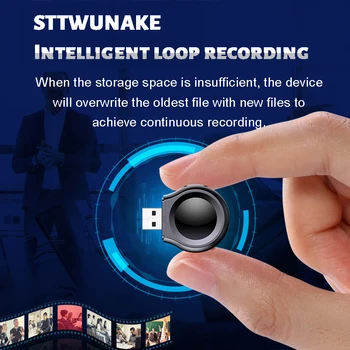 STTWUNAKE mini kamera 1080P HD DV Strokovno Digitalni Telefonski Video snemalnik majhna mikro zvok Dictaphone skrivnost doma