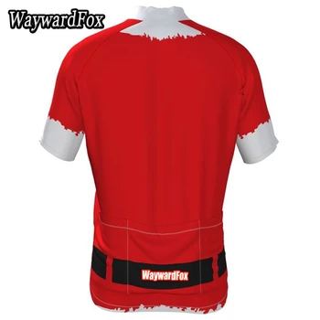 NOV kolesarski dres Kratek rokav santa Božič rdeče kolo, kolesarska oblačila nositi kratek rokav ropa ciclismo maillot