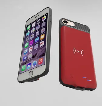 5000mah Brezžično baterije ohišje za iPhone 6 78 plus Baterija Primeru Qi Brezžično Polnjenje moč primeru za iphone 6 7 8 plus