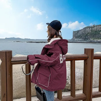 2020 ženskih oblačil navzdol bombaž jakna ženske korejska različica svoboden jeseni in pozimi plašč nove ženske odebeljeno