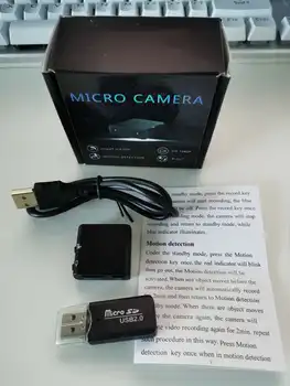 HD 1080P Mini DV Kamera XD IR CUT Kamere Ir Night Vision Camera Home Security Video Snemalnik Zaznavanje Gibanja šport Cam
