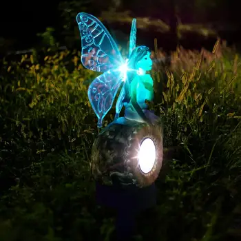 Sončne Prostem Terenu Plug LED Luči, Sončnično Wisteria Flower Fairy Svetlobe, Vrt, Travnik Okras Pokrajine Lahka Nepremočljiva