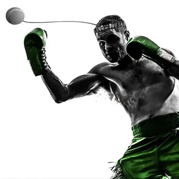 Mounchain Boks Boj Elastično Žogo z Glavo Pasu za Hitrost Odziva Usposabljanje Boks Punch Vadbe