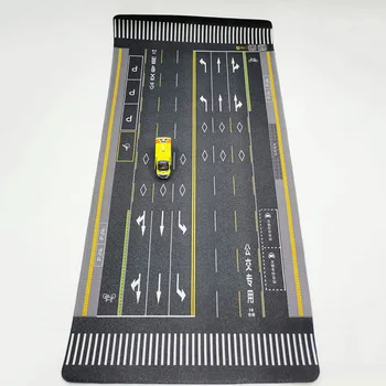 1/64 obsega teče pravi cesti, avtocesti scene model mini igrača avto zaslon scena avto z miško pad pad scene ne vključuje avto